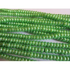 Glass Pearls Discs 3mm x 7mm